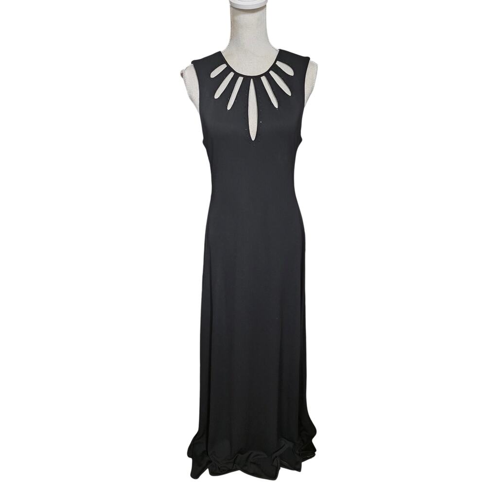 BCBGMaxazria Black Long Gown